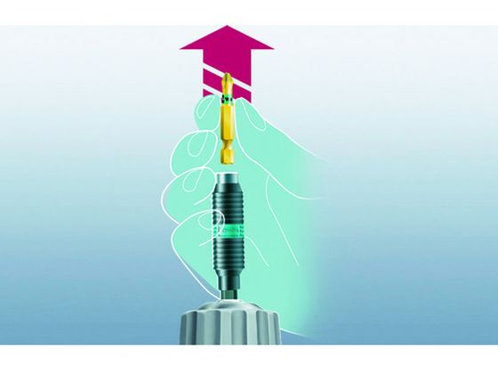 【お取り寄せ】Wera 887／4RR ラピダプター ビットホルダー 052490 ドライバービット 作業用品 工具