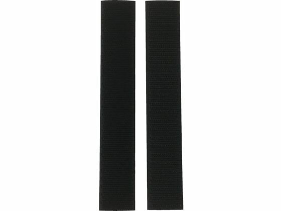 【お取り寄せ】ユタカメイク マジックテープ アイロンワンタッチ 25mm×15cm ブラック G-86 裁縫 日用雑貨