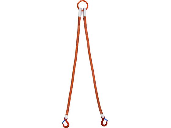 【お取り寄せ】大洋 2本吊 インカリフティングスリングJIS 1t用×1m ワイヤー スリング 吊具 バランサー 物流 作業