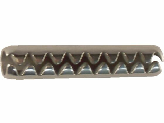 【お取り寄せ】TRUSCO 波形スプリングロールピン SUS サイズ4×20 40本入 B16-0420 プラグ 止め輪 ピン ..