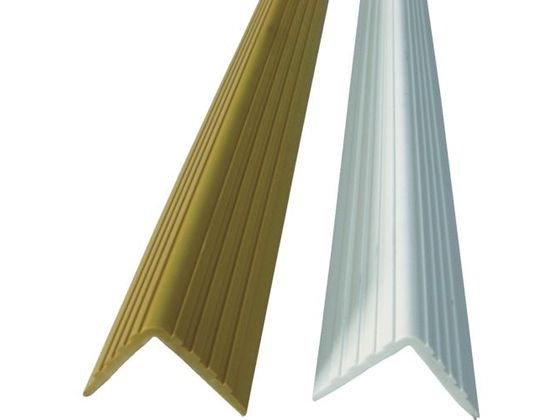 【お取り寄せ】TRUSCO 軟質塩ビコーナーガード 幅50mm×長さ1m ライトブラウン コーナーガード クッション 現場 安全 作業