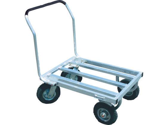 【お取り寄せ】HARAX 愛菜号 250-4エアー入タイヤ 積載面750×535 CHJ-700 ハウスカー 園芸運搬車 運搬 ..