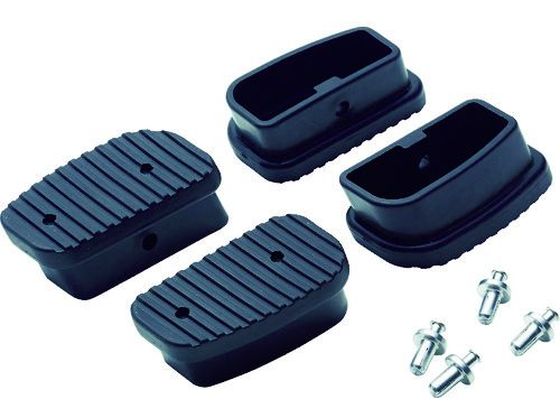 【お取り寄せ】TRUSCO 滑り止めキャップ 左右各1個 TSAF用 TSAF-PS1 台車 カートラック オプション部品..