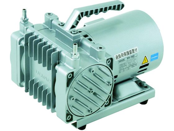 【お取り寄せ】ULVAC 単相100V ダイアフラム型ドライ真空ポンプ 排気速度30／36 DA-30D 真空ポンプ 加圧ポンプ ポンプ 加圧 減圧装置類 実験室用備品