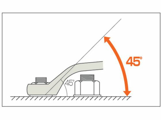 �ڤ����󤻡�Ampco ξ��45�٥ᥬ�ͥ��� ��������ˡ41��46mm AMC1072 ���� ���ѥ� ���� ��﹩�� ������� ����