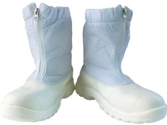 【お取り寄せ】ブラストン 安全制電ハーフブーツ 24.5 BSC-5264-24.5 クリーンシューズ クリーン対策 静電気対策