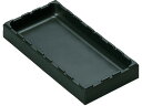 【お取り寄せ】rose ボックスタイプ 黒 96×192×26.5 AQ-0104 物品棚 収納 保管 作業