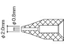 【お取り寄せ】白光 ノズル/0.8MM S型 N50B-01 はんだ 静電気対策 生産加工 作業 工具