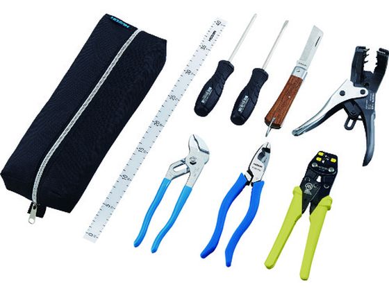 【お取り寄せ】HOZAN 電気工事士技能試験 工具セット DK-26 電設資材 空調 作業用品 工具