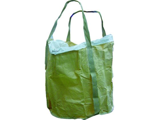 ユタカメイク フレコンバック排出口無し 1100φ×1050H W-60 土のう袋 現場 安全 作業