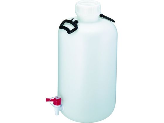 【お取り寄せ】瑞穂 広口瓶コック付 30L 0296 小型容器 樹脂製 樹脂容器 計量器