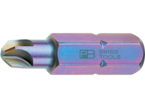 【お取り寄せ】PBスイスツールズ 1／4″HEX TORQSETビット C6-187-2 片頭ビット ドライバービット 作業用品 工具(4.0)