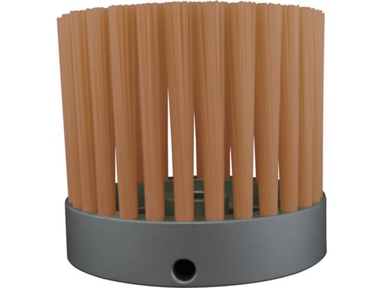 【お取り寄せ】SOWA セラミックファイバーブラシ カップ型 #600 O φ100×75L CB31O-10075 軸付ブラシ バフ 研削研磨用品 作業用品 工具