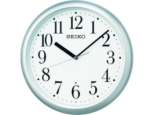 【お取り寄せ】SEIKO スタンダード電波掛時計 KX218S 銀色 直径305mm 壁掛けタイプ 時計 温湿度計 家電 【お取り寄せ】SEIKO スタンダード電波掛時計 KX218S 銀色 直径305mm 壁掛けタイプ 時計 温湿度計 家電