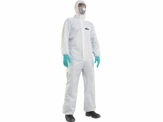 【お取り寄せ】ハネウェル ミューテックス・E・ライト サイズXXXL 4500101-XXXL 防護服 保護服 特殊服 作業服 安全保護具 作業