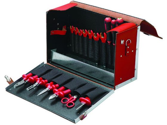 【お取り寄せ】バーコ 1000V絶縁工具セット 19点セット 3045V-2 絶縁工具 防爆 作業用品 工具