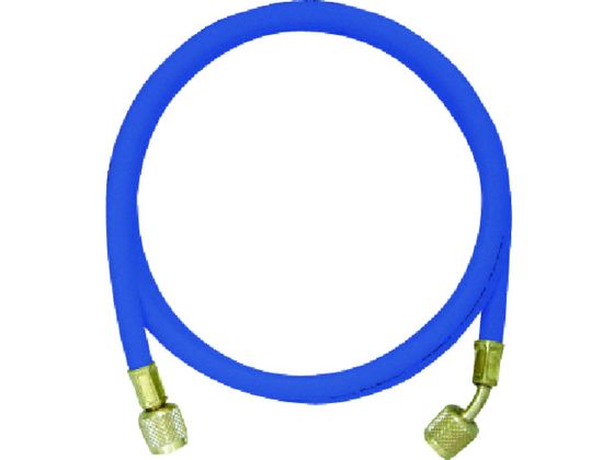 【お取り寄せ】イエロージャケット 1/4 チャージングホースプラス2 152cm 青 Y21260 エアチューブ ホース 流体継手 チューブ 生産加工用品 作業用品 工具