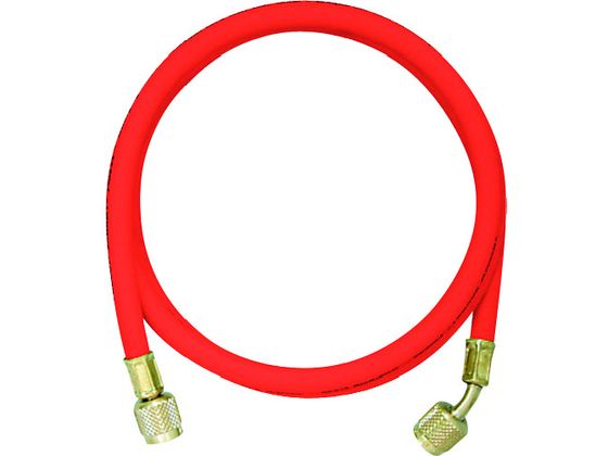 【お取り寄せ】イエロージャケット R407C等用チャージングホースプラス2 92cm 赤 Y21636 エアチューブ ホース 流体継手 チューブ 生産加工用品 作業用品 工具