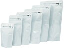 【お取り寄せ】セイニチ 「ラミジップ」 アルミ 白 230×160+47 50枚入 チャック付アルミ袋 ポリ袋 ラッピング 包装用品