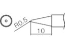 【お取り寄せ】白光 こて先 0.5B型 T12-B2 電気はんだこて はんだ 静電気対策 生産加工 作業 工具