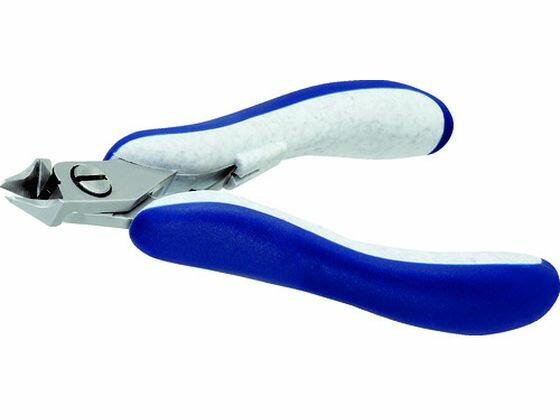 【お取り寄せ】idealtek ESD精密ニッパ 先細リリーブ形 セミフラッシュ刃 120mm ES5540-CR-BG-IT ニッパ ペンチ プライヤー 作業用品 工具