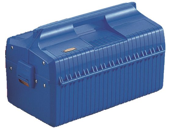 【お取り寄せ】TRUSCO メンテナンスBOX 青 GS-410 ツールボックス ツールバック 保管 作業