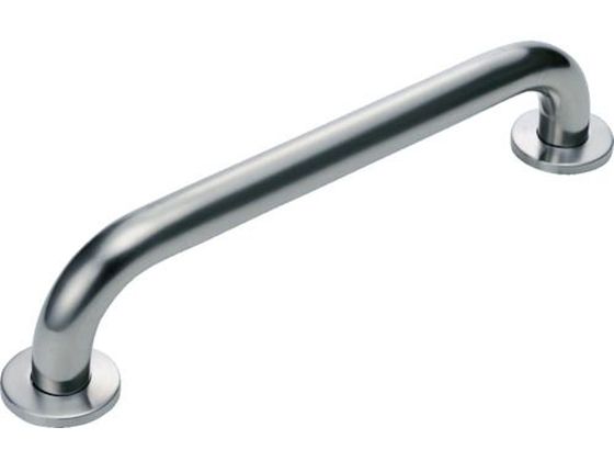 【お取り寄せ】TRUSCO セーフティーバー ステン・ヘアライン仕上 Φ25×P400×H75 TSB-25-400HL 扉 外装部..