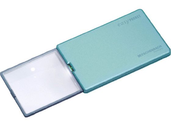 【お取り寄せ】エッシェンバッハ カード型ルーペイージーポケット 1521-22 ルーペ 拡大鏡 スコープ 実験用小物 機材