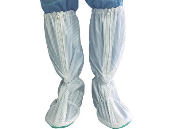 【お取り寄せ】ブラストン クリーンルーム用オーバーソックス Mサイズ BSC-KWPVCSK-M 腕カバー 脚カバー 安全保護具 作業