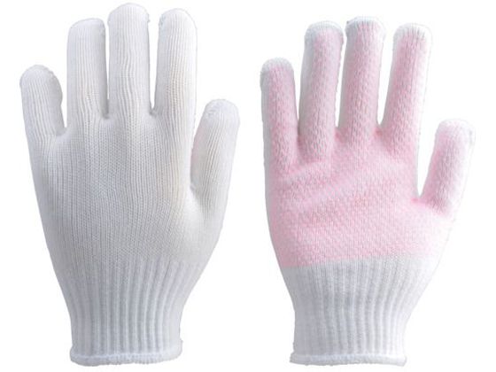 【仕様】●型番：TGAGW-10G●色：ホワイト ●サイズ：フリー ●厚さ（mm）：1．5 ●全長（cm）：21．0 ●手のひら周り（cm）：17．0 ●中指長さ（cm）：7．2●10ゲージ編●繊維部：綿100％ ●すべり止め部：塩化ビニール（PVC）【備考】※メーカーの都合により、パッケージ・仕様等は予告なく変更になる場合がございます。【検索用キーワード】TRUSCO女性用すべり止め手袋10G　トラスコジョセイヨウスベリドメテブクロ10G　TRUSCOKA手袋　TGAGW10G　保護具　作業手袋　すべり止め手袋　4989999256352　4419006　TRUSCO　女性用　すべり止め手袋　10G　TGAGW−10G　X641HU