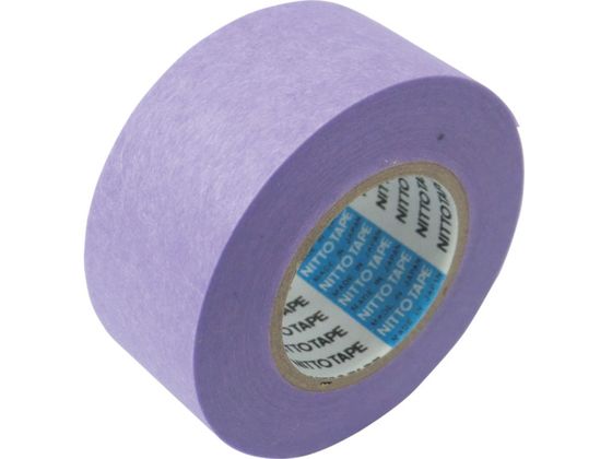 【お取り寄せ】日東 マスキングテープ ペイントエース 18mm×18m 7巻入り 紫 マスキングテープ 塗装用 養生用 粘着テープ 梱包
