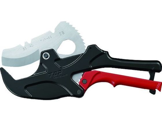 【お取り寄せ】TOP エンビパイプカッター TVP-63 樹脂配管用工具 水道 空調配管用工具 作業用品 工具