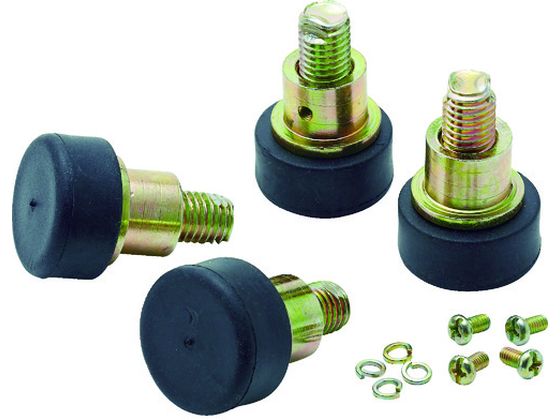 【お取り寄せ】TRUSCO アジャスター4個 AF-A型 AFA-PS1 固定 調整部品 機構部品 メカニカル部品 作業用..