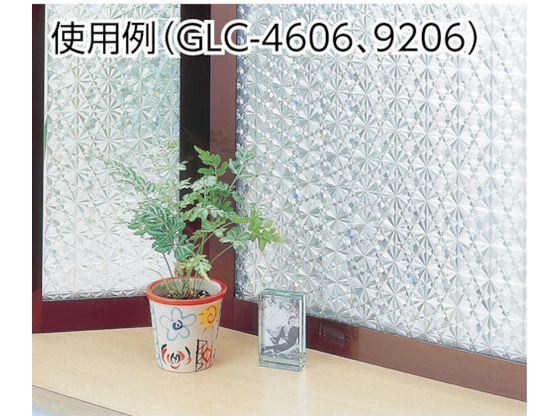 【お取り寄せ】明和 窓飾りシートGLC-9207 92cm丈×90cm巻 GLC-9207 窓まわり 建材 ...