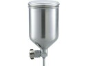 【お取り寄せ】TRUSCO フリーアングル塗料カップ 重力式用 容量0.4L 脚付 スプレーガン エアーブラシ 塗装機 塗装 養生 内装 土木 建築資材
