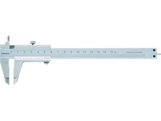 【お取り寄せ】TRUSCO 標準型ノギス 100mm THN-10 メジャー ノギス 計測 作業