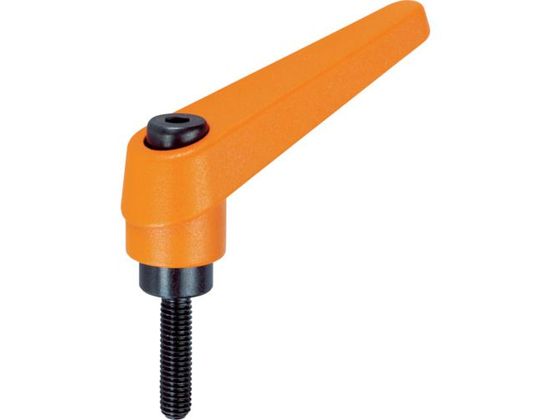 【お取り寄せ】TRUSCO クランプレバー オネジ M12 ねじ長63 TCMR12-63 扉 外装部品 機構部品 メカニカ..