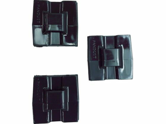 【お取り寄せ】パンドウイット エポキシ用マウントベース 耐候性黒 (100個入) EMS-A-C0 結束バンド 結..