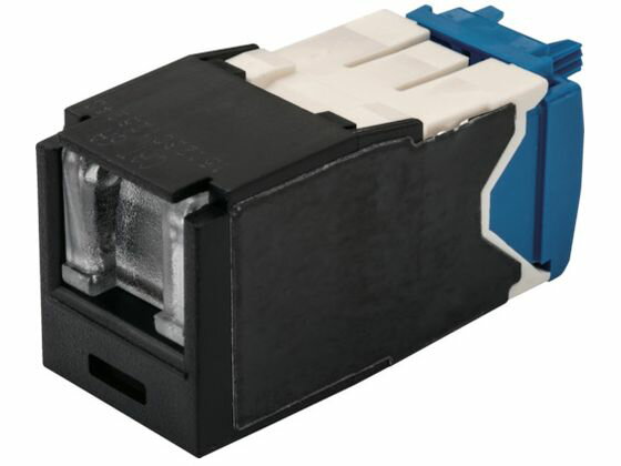 【お取り寄せ】パンドウイット カテゴリ6A シャッター付モジュラージャック 黒 モジュラーケーブル PC用ケーブル ケーブル 電源タップ 配線パーツ 家電