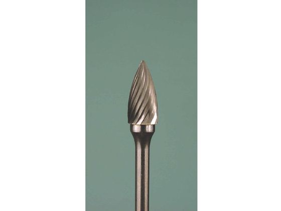 【お取り寄せ】ミニモ 超硬カッター スパイラルカット Φ6.4 BC2226 超硬バー 研削研磨用品 作業用品 工具