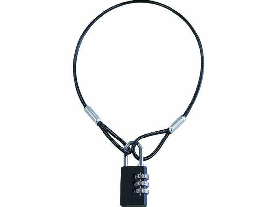 【お取り寄せ】SOL ワイヤー&パドロックダイヤル錠タイプ 1040mm 3180-30L 補助錠 建築金物 土木 建築資材