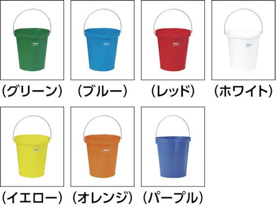 【お取り寄せ】Vikan ハイジーンバケット 5686 ブルー 56863 バケツ ホース 掃除道具 清掃 清掃 [2]