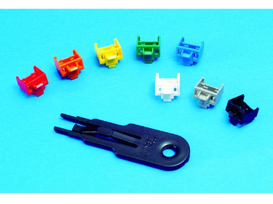 【お取り寄せ】パンドウイット モジュラージャックガード 赤 (10個入) PSL-DCJB モジュラーケーブル PC..