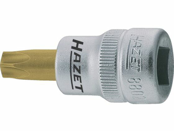 【お取り寄せ】HAZET TORXビットソケット(差込角9.5mm) 8802-T27 ソケット ソケットレンチ 作業用品 工具