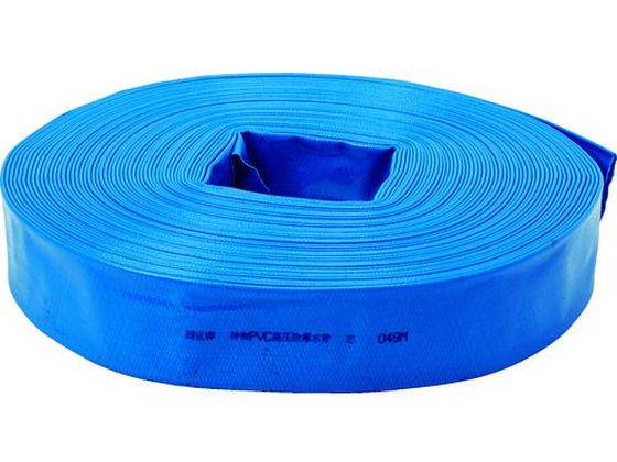 【お取り寄せ】TRUSCO PVC送排水用ホース 50mm×10m TPVCH-50-10 チューブ ホース類...