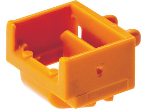 【お取り寄せ】パンドウイット モジュラージャックガード オレンジ 10個入 モジュラーケーブル PC用ケ..