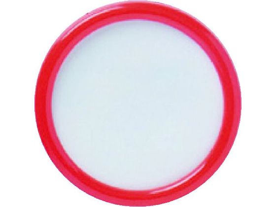 【商品説明】●クリップと安全ピンの両用タイプです。【仕様】●型番：TCNF45−R●色：赤　●中紙サイズ（mm）：41●中紙寸法：φ41mm●裏板：再生PS　●プレート：再生PET　●リング：PE【備考】※メーカーの都合により、パッケージ・...