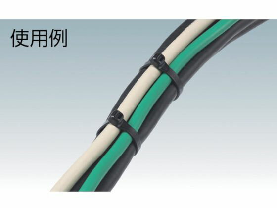 【お取り寄せ】パンドウイット スーパーグリップナイロン結束バンド 耐候性黒 (25本入) PLT510B 結束バンド 結束工具 固定具 電気材料 生産加工用品 作業用品 工具