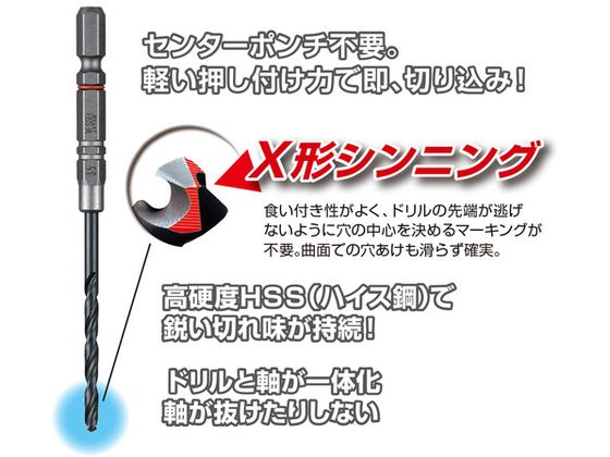 【お取り寄せ】ベッセル/クッションドリルセット(鉄工用)14本組AMD14S/AMD14S