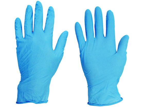 【お取り寄せ】アンセル ニトリル使い捨て手袋 タッチエヌタフ NO92-670 S 100枚 ニトリルゴム 粉なし 使い捨て手袋 作業用手袋
